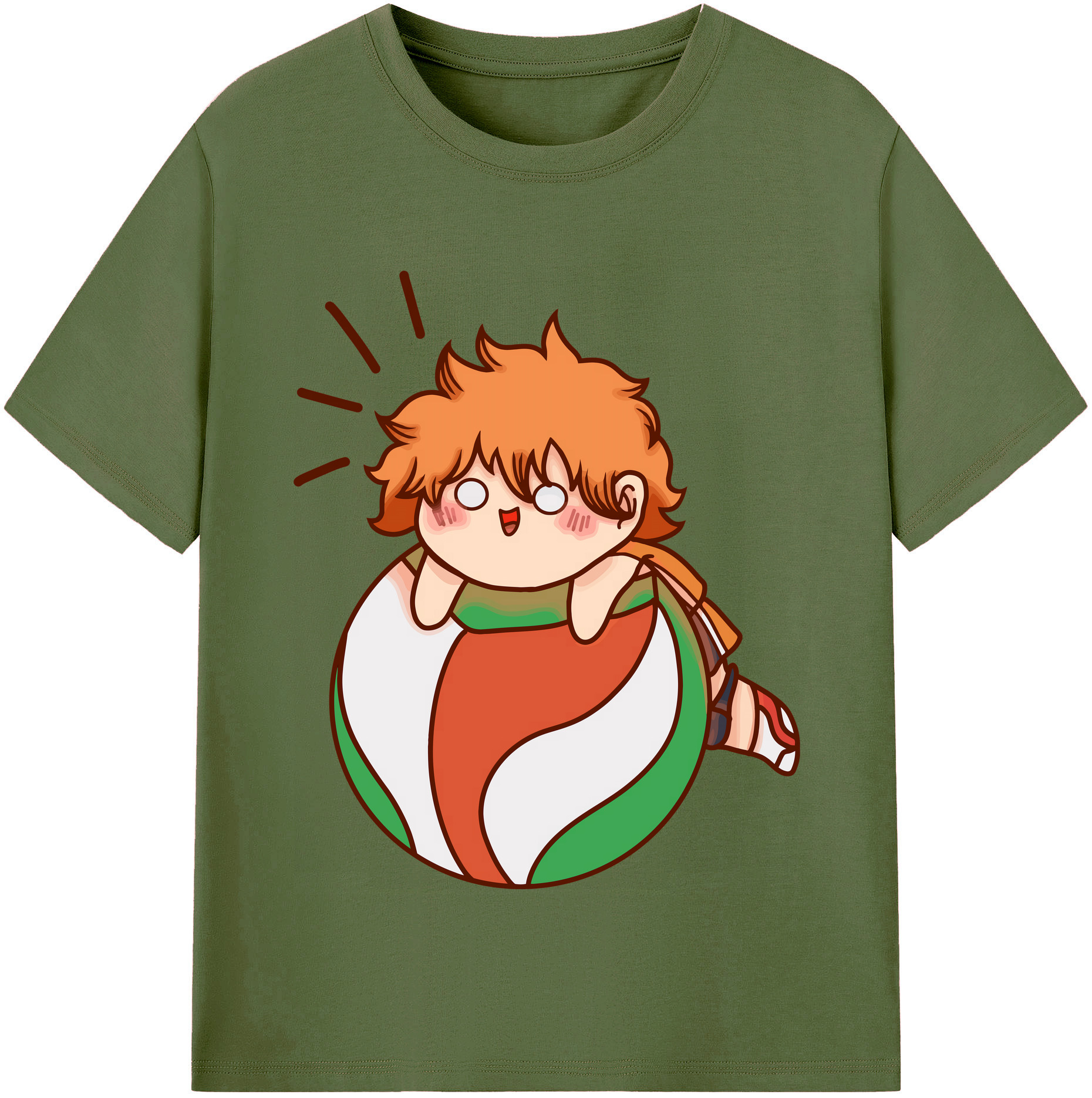 （画像用） ハイキュー!! Haikyu!! 綿100％半袖Tシャツ（フロントプリント）
